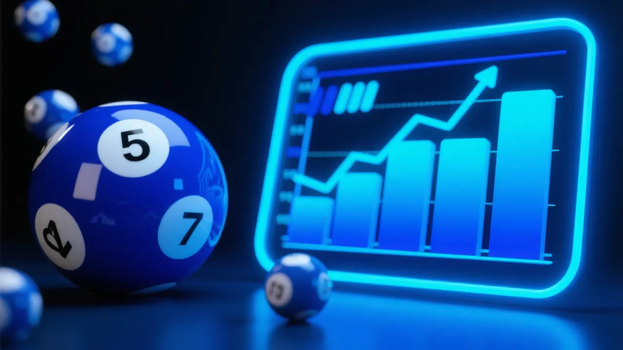 澳洲幸运5开奖与数据趋势示意图
