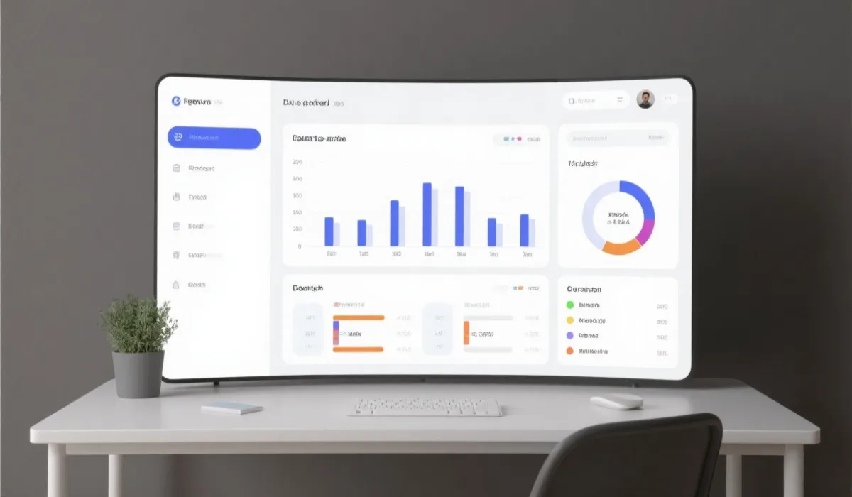 数据看板与走势工具示意图